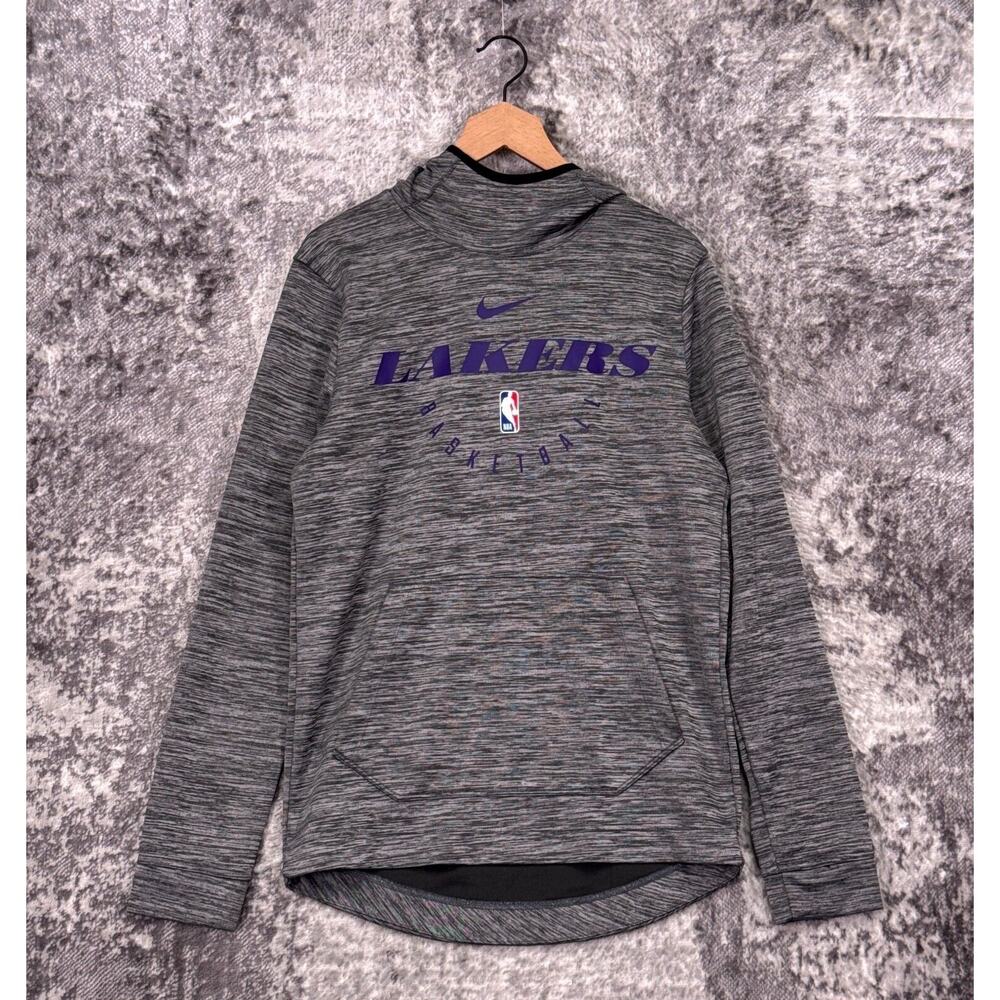 Nike Hoodie Small Mens Los Angeles Lakers Team Issue Exclusive Warm Up Pullover